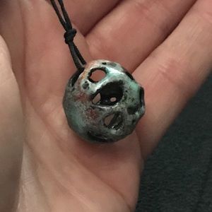 Glazed Orb Pendant